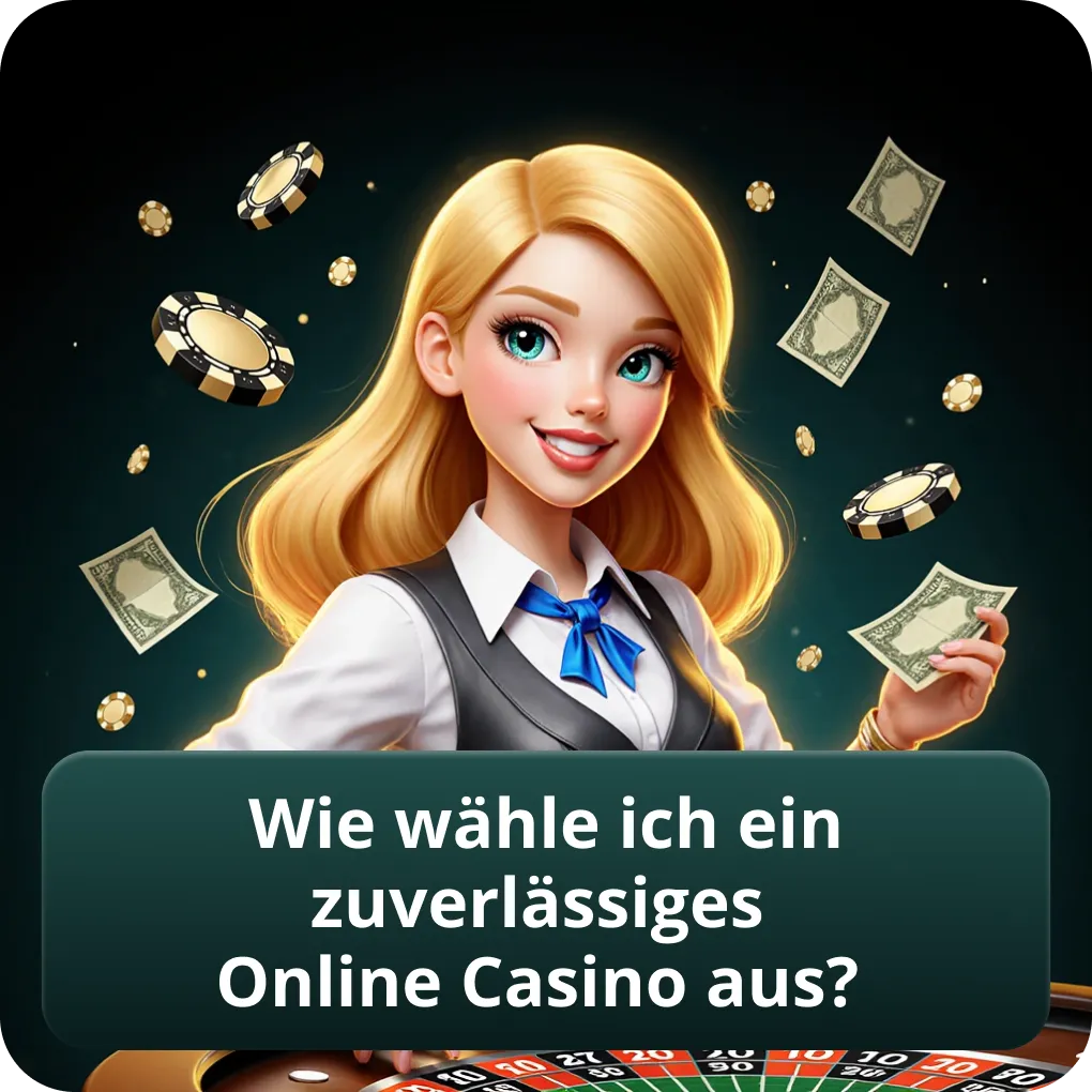 Wie wähle ich ein zuverlässiges Online Casino aus?