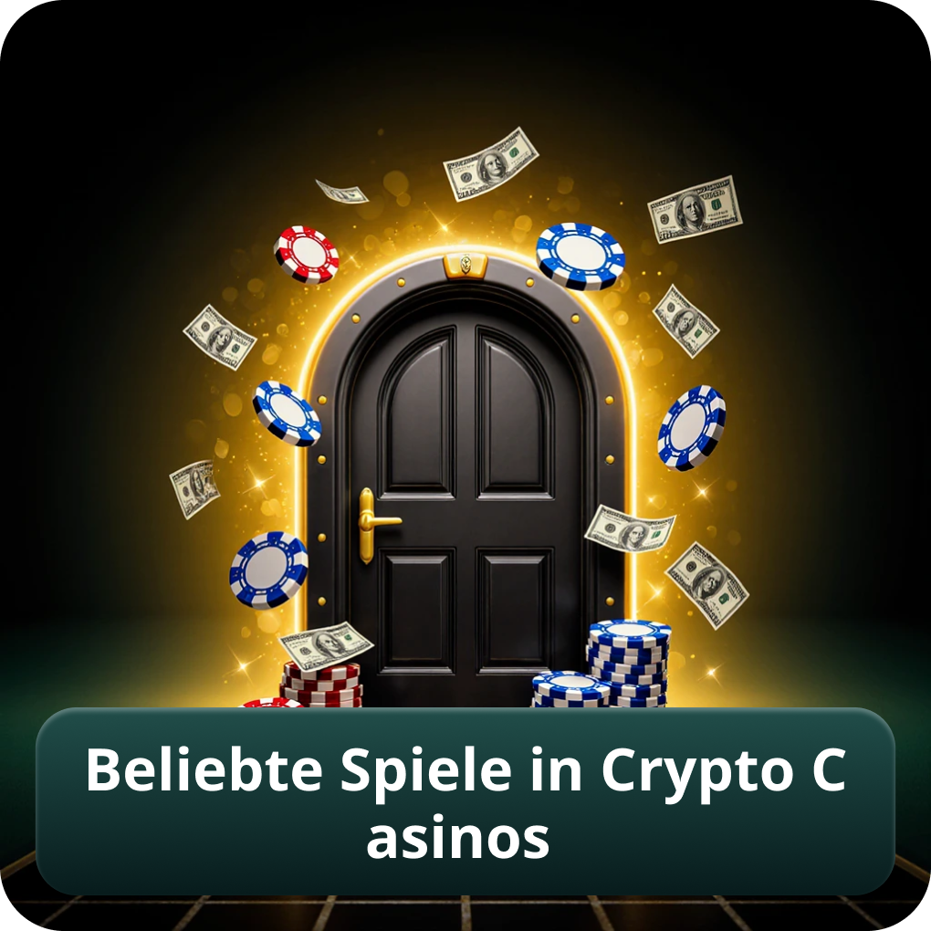 Beliebte Spiele in Crypto Casinos