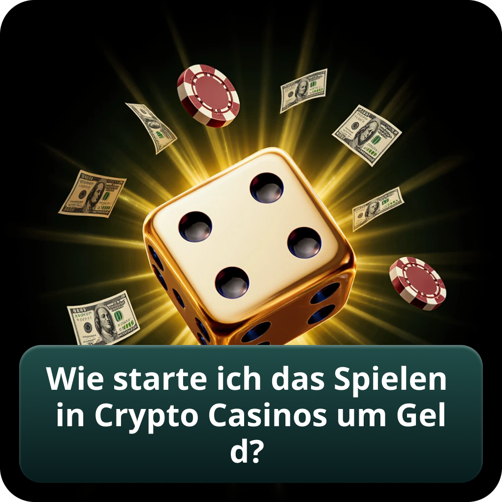 Wie starte ich das Spielen in Crypto Casinos um Geld?