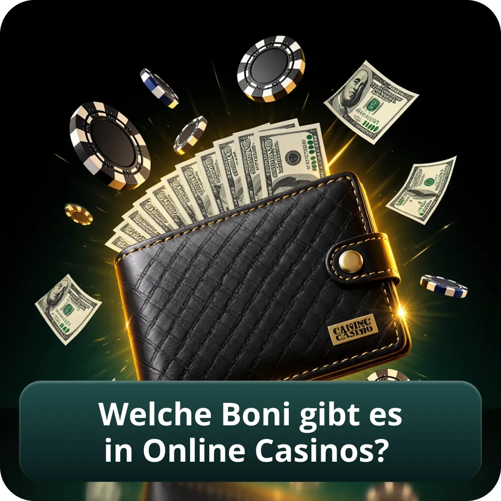 Welche Boni gibt es in Online Casinos?