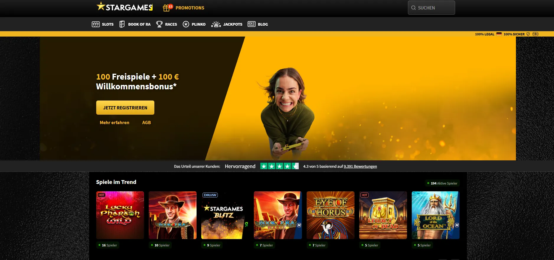 Top 3 Beste Online Casinos mit Echtgeld in Deutschland