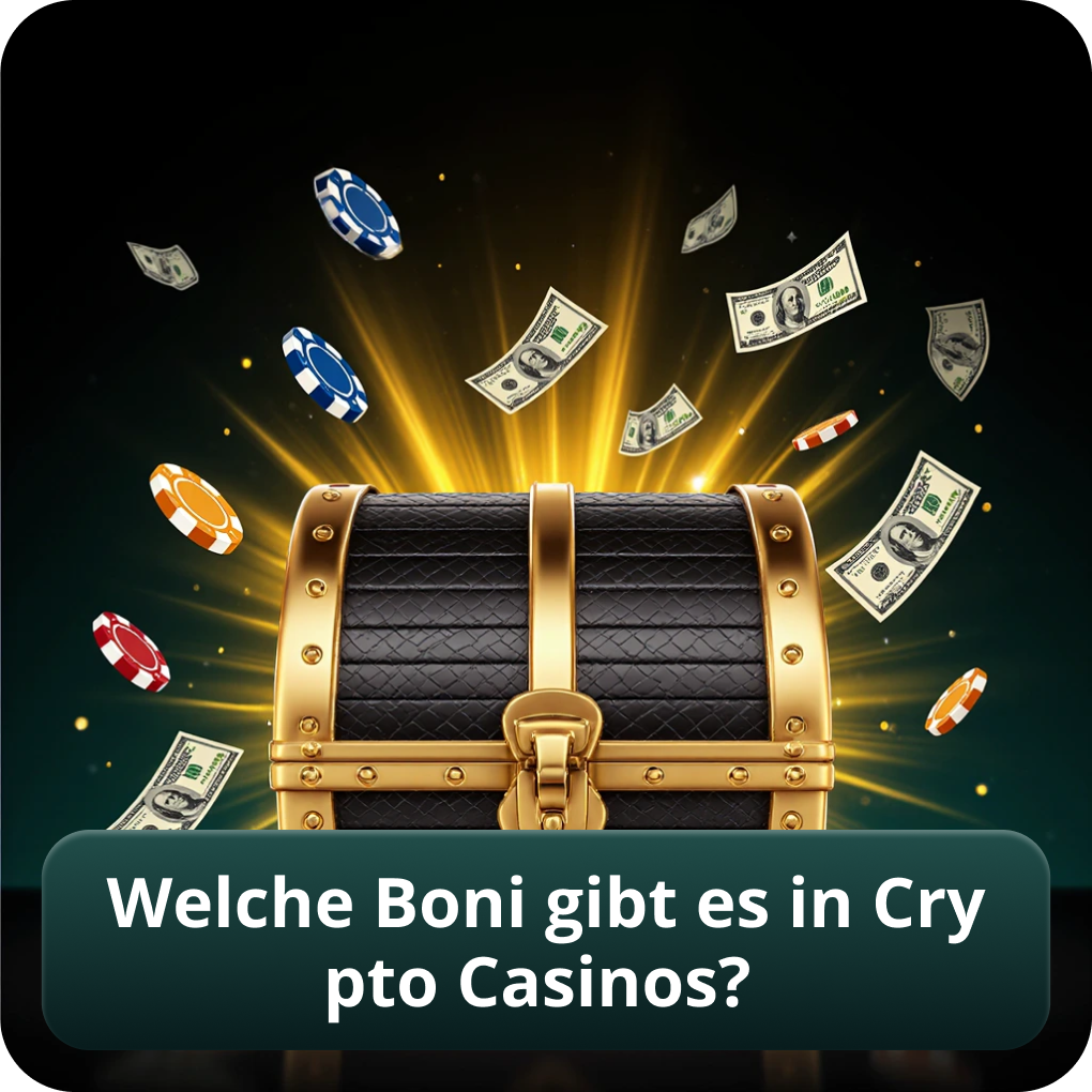 Welche Boni gibt es in Crypto Casinos?